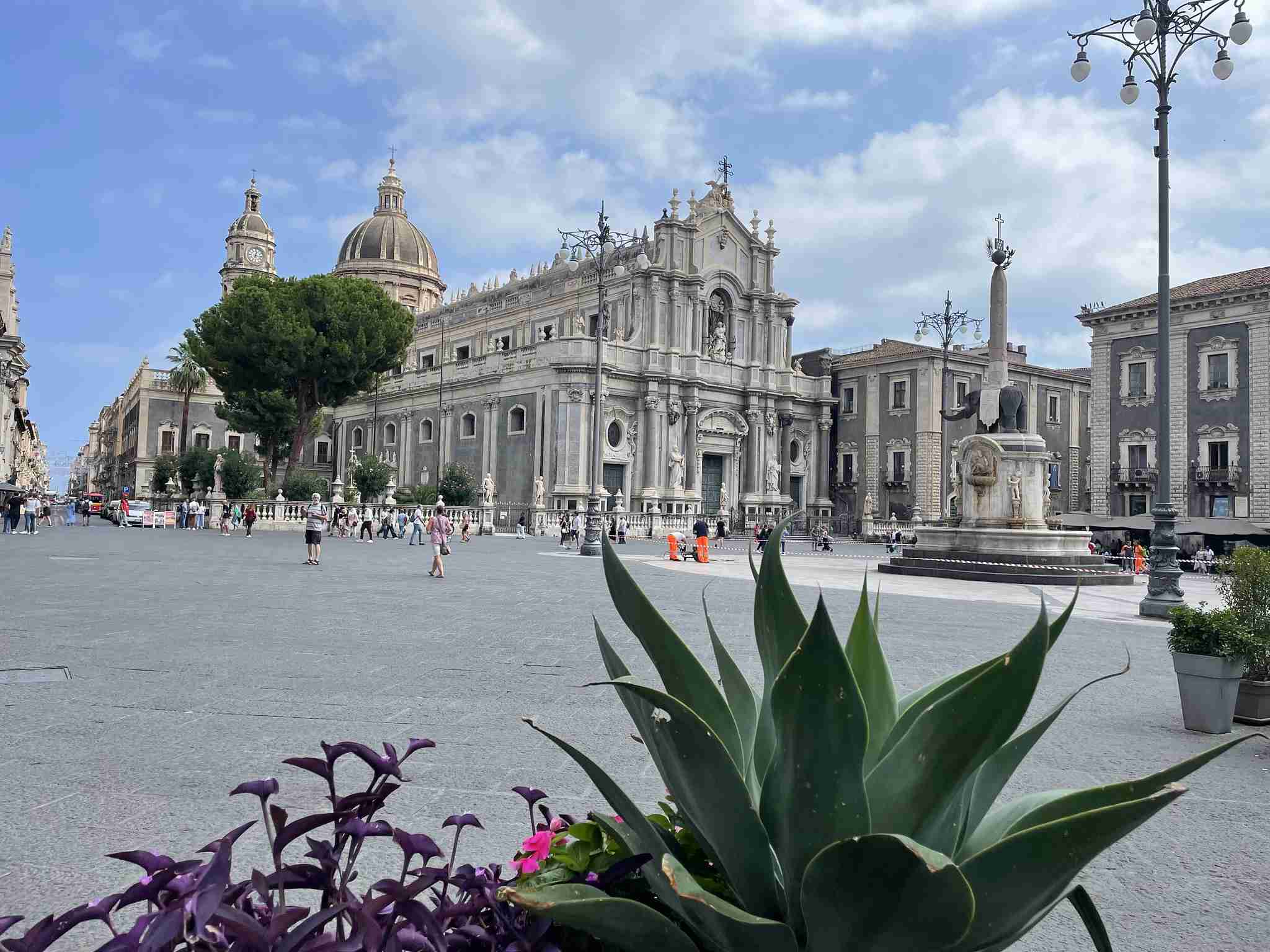 Szent Ágota ünnepe, Piazza del Duomo